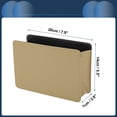 thumbnail image 4 of Unique Bargains Car Trash Can Hanging Car Door Back Seats Faux Leather Trash Bin Beige 1 Pcs, 4 of 6