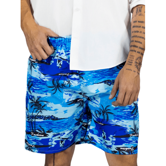 Traje De Baño Hombre Short Impermeable Bermuda Secado Rápido