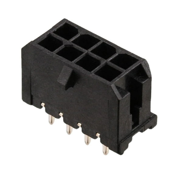 Pack of 4 0430450827 Connector Header Through Hole 8 position 0.118 (3.00mm) :Rohs
