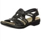thumbnail image 3 of Zapatillas de mujer de talla grande europeas y americanas, sandalias de playa de punta abierta informales planas europeas y americanas, zapatos de mujer, 3 of 5
