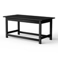 thumbnail image 5 of Westin Outdoor 35" Inch Adirondack Coffee Table for Patio Backyard UV Weather Resistant HDPE Plastic, Black, 5 of 5