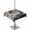 Black, variant on Outdoor Tablecloth with Umbrella Hole for Patio/Picnic/Party/Camping, Beige Marble Waterproof Table Cloth Rectangle Table Cover Washable, Chic Neutral Minimalist Fluid Aesthetic 60"x 120"