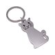 thumbnail image 1 of Metal Personalizado Publicidad Pequeño Regalo Colgante Metal Liso Gato y Perro Llavero Colgante Accesorios, 1 of 3