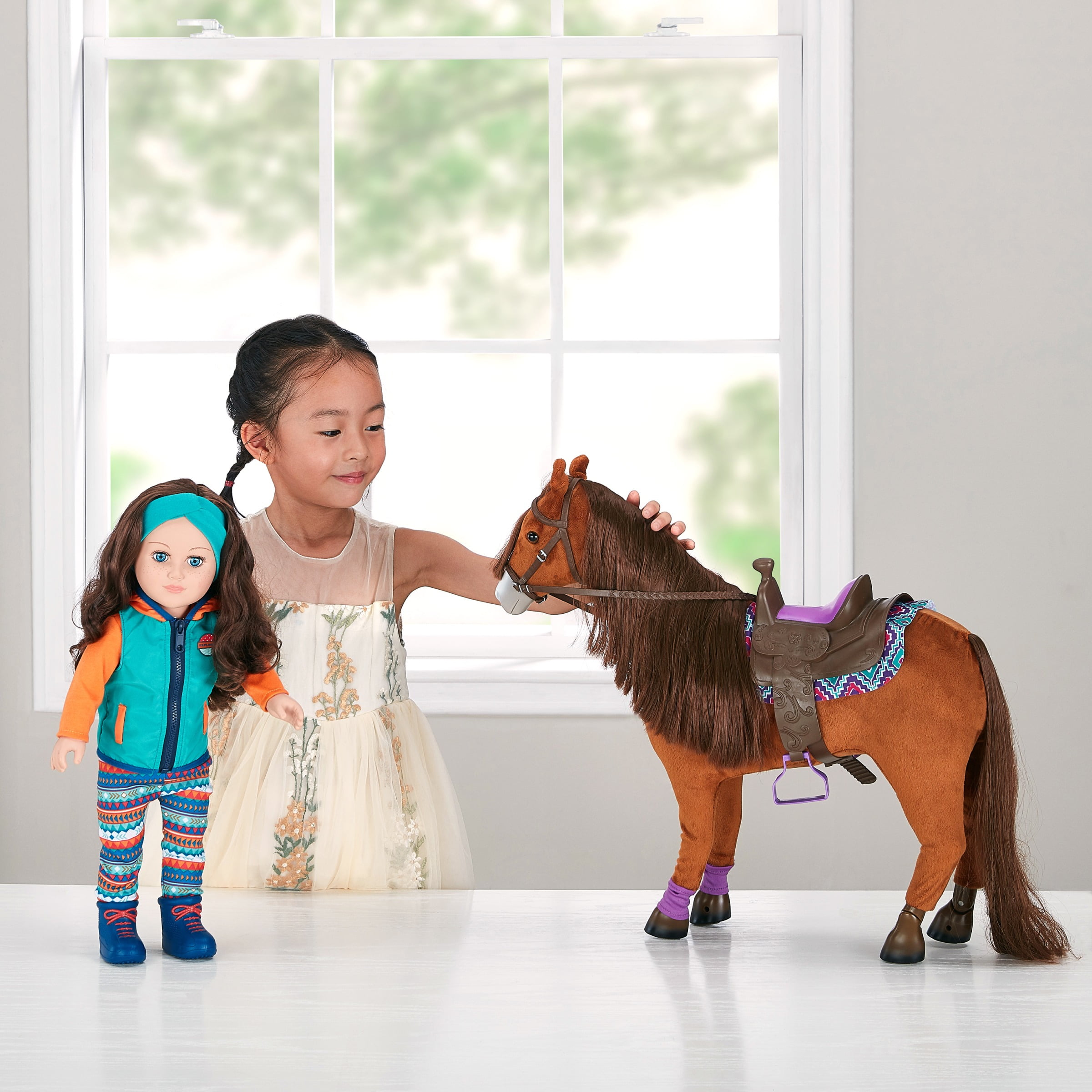 my life as 18 inch palomino horse