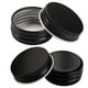 thumbnail image 2 of Contenedores de lata de almacenamiento Foraineam, paquete de 100 unidades, 15 ml, aluminio negro, 2 of 5