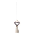 thumbnail image 1 of 1 Uds. Colgante de corazón de melocotón tejido para coche, bolso de pared para el hogar, colgante para habitación de niños y coche, 1 of 5