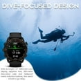 thumbnail image 4 of Garmin Descent Mk3i Watch-Style 51mm Dive Computer (Carbon Gray, Black Band) Bundle with Garmin Descent T2 Transceiver with Enhanced SubWave Sonar Technology (2 Items), 4 of 7