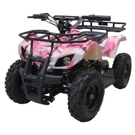 MotoTec 24V Kids Battery Powered ATV Four Wheeler V4 Camo