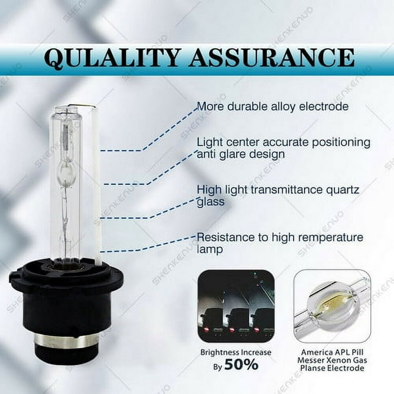 100W D2S D2R LED Headlight Bulbs Replace HID Xenon Super White Conversion  Kit