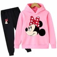 thumbnail image 1 of Boys Girls Clothing Mickey Mouse Cartoon Set Fashion Long Sleeve Sweatshirt+Long Pants Toddler Girl Outfit Kids Clothes 2pcs Set13T Gao Jinjia LED, 1 of 2