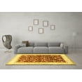 thumbnail image 3 of Ahgly Company Indoor Rectangle Persian Yellow Traditional Area Rugs, 4' x 6', 3 of 4