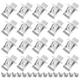 thumbnail image 1 of HEALEEP 20Pcs Metal Recessed Light Clips Silver For Professionals DIY Users, 1 of 8