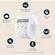 Millie Moon Luxury Diapers (Size-4 and Count-72) White(Pack of 1)