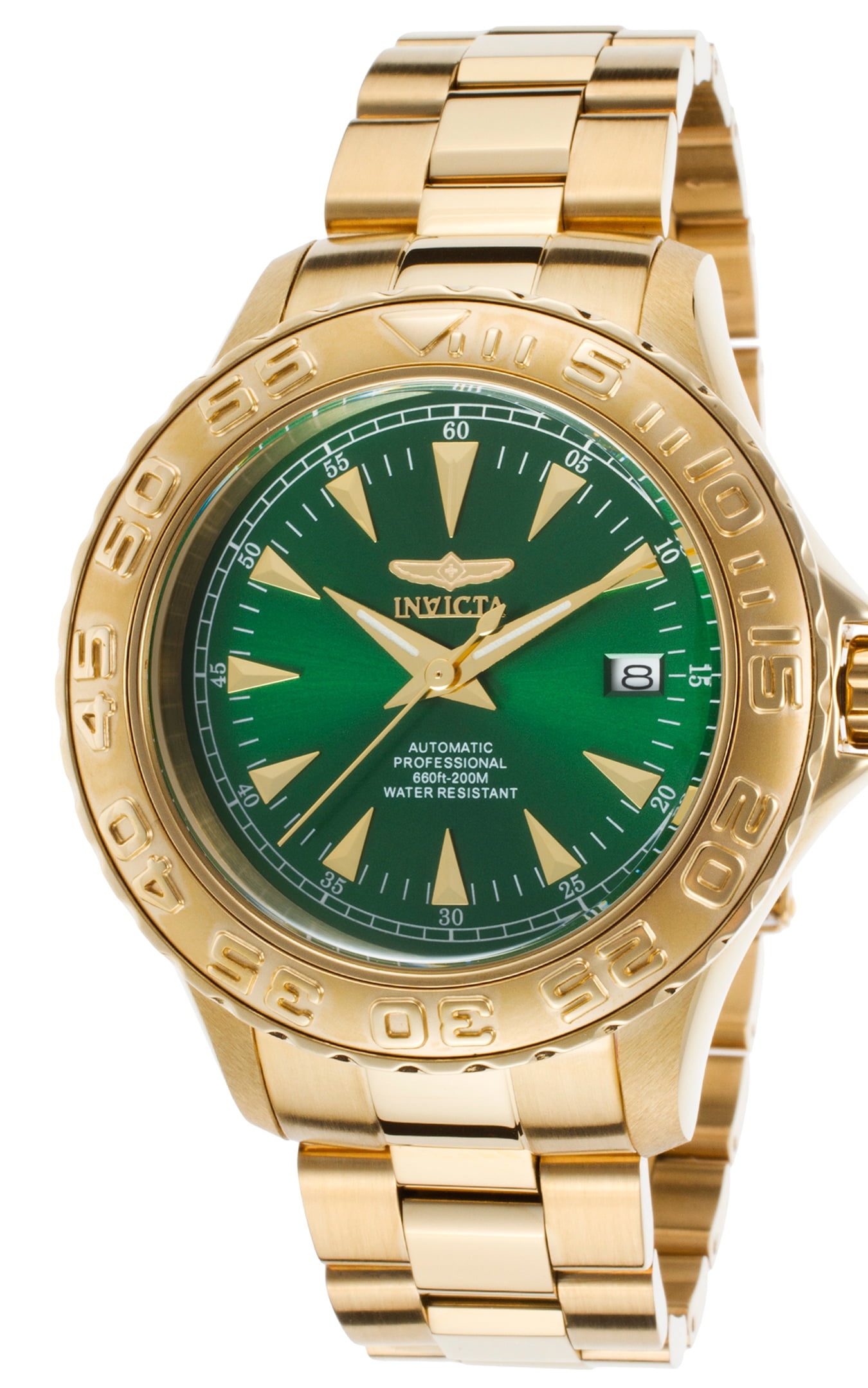 Invicta Invicta 80258 Men's Pro Diver Automatic 18K Gold Plated