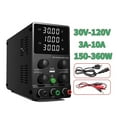 thumbnail image 2 of Adjustable DC Power Supply 30V 5A 30V 10A 60V 5A Lab Bench Power Supply Laboratory Power Supply Voltage Regulator Switch ,Voltage Consistency, 2 of 7