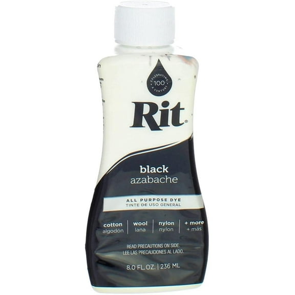 Rit 8 Fl. Oz. Liquid Black Dye
