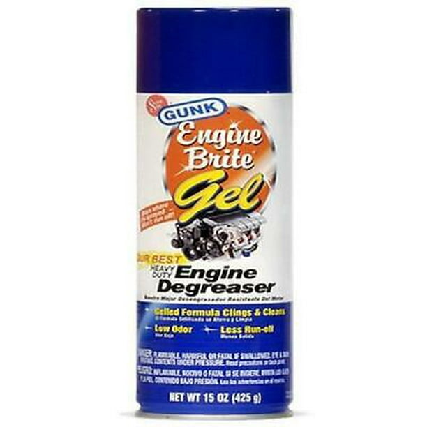 1pk Gunk EBGEL Engine Brite Gel Degreaser, 15 Oz