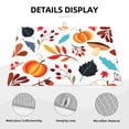thumbnail image 3 of Fotbe Autumn Pumpkins Fall Leaves Alfombrilla de Secado para Cocina con Estampado, 18x24 Pulgadas, 3 of 7