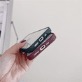 thumbnail image 4 of FYBTO Compatible with iPhone Case Electroplated Lens Ring Shockproof Phone Case Clear Protective Slim Fit for iPhone 14 Max（Wine Red）, 4 of 6