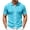 Blue, variant on TrendOFT Mens Polo Shirts Summer Short Sleeve Business Casual Open Front Knit Shirt Comfortable Daily Wear Business Top Beige L