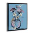thumbnail image 3 of Stupell Industries Abstract Snowberries Vase Black Framed Floater Canvas Wall Art design by Susan Lugar, 31 x 25, 3 of 9