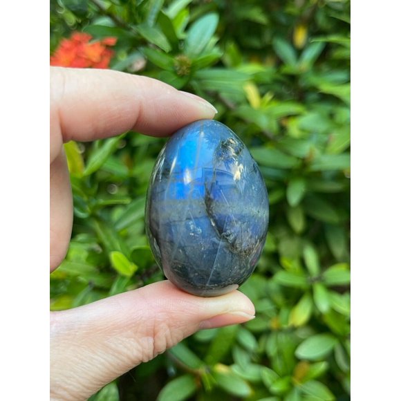 Labradorite Pebble, 1.75"-2.25" Hand Polished Labradorite Stones
