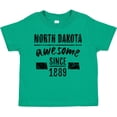 thumbnail image 3 of Inktastic North Dakota Awesome Since 1889 Boys or Girls Toddler T-Shirt, 3 of 5
