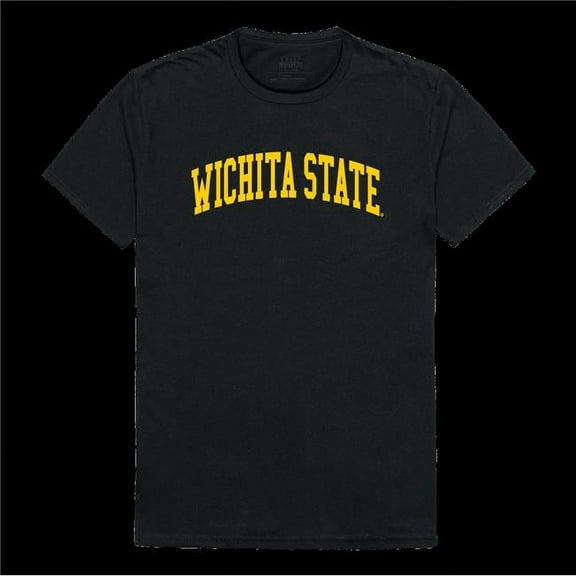 W Republic 537-158-BK2-05 Wichita State Shockers College T-Shirt, Black - 2XL