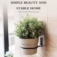 thumbnail image 3 of Soporte De Pared Para Maceta, Anillo Para Balcón, Estante Para Flores, Soporte Para Maceta De Hierro, Estante Colgante Para Lavabo De Plantación Methold HA020177-00, 3 of 6