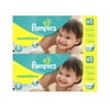 TWO Boxes of Pampers Swaddlers Diapers, Size 5, 104 Diapers