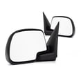 thumbnail image 4 of For Chevy Tahoe 2000 2001 2002 Door Mirror Driver and Passenger Side | Pair | Power | Heated | Manual-Folding | w/ Puddle Light | Paint To Match | 6-Wire For GM1320252, GM1321252 | 88986367, 4 of 8