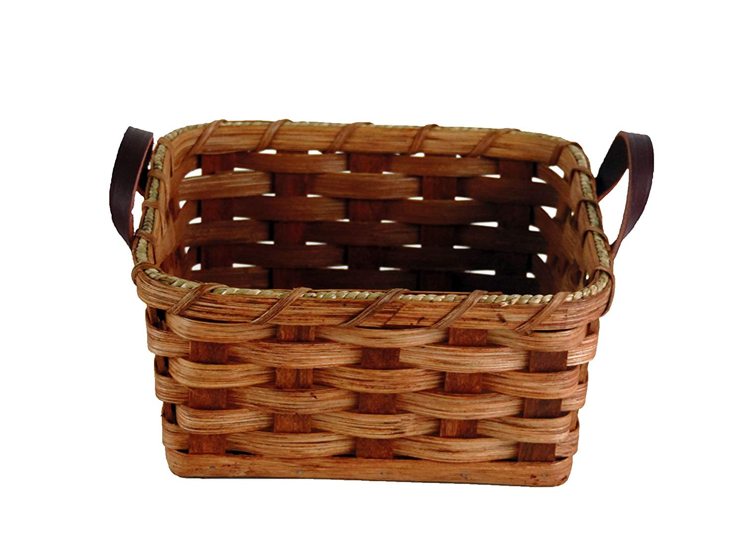 Amish Baskets and Beyond Oak Napkin Basket Natural