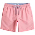 thumbnail image 1 of Bañador maamgic de poliéster rosa liso para hombre, talla grande, 1 of 4