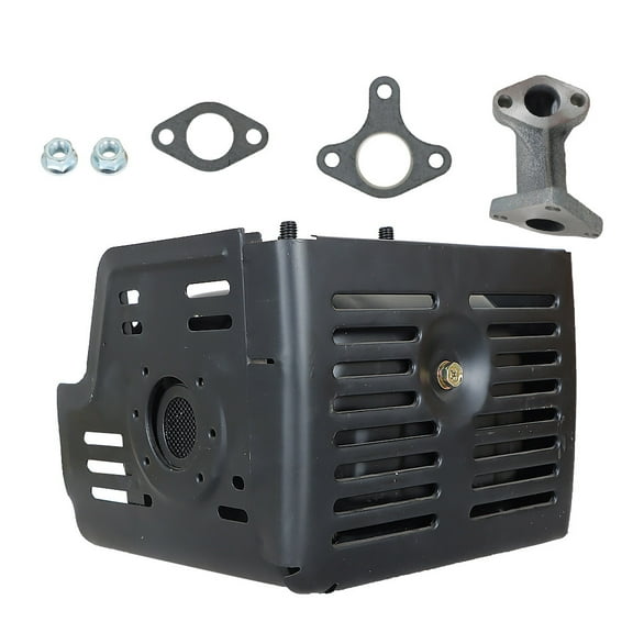 ALL-CARB Muffler Exhaust For Honda GX340 GX390 11HP & 13HP With Manifold & Nuts