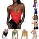 thumbnail image 3 of SAYOO Chaleco de cintura brillante para mujer SAYOO  moda, 3 of 3