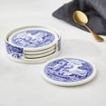 thumbnail image 1 of SPODE - Blue Italian - Dessous de Verre en Céramique 3.75 Pouces avec Support, 1 of 1