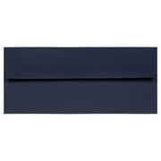 JAM Paper & Envelope No. 10 Envelopes, 4 1/8 x 9 1/2, Navy Blue, 25/Pack