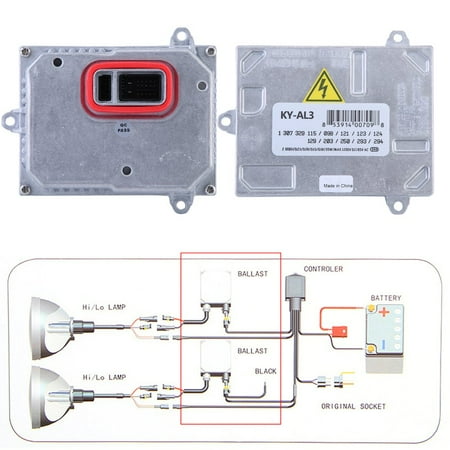 Car Ballast HID Headlight Control Assembly Unit For Cadillac 2006-2008