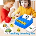 thumbnail image 2 of CGYan Toys and Hobbies Early education toys Early Education Letter Machine Enhances Children's Memory English Letter Spelling Number Matching Board Game Parent Child Game, 2 of 7
