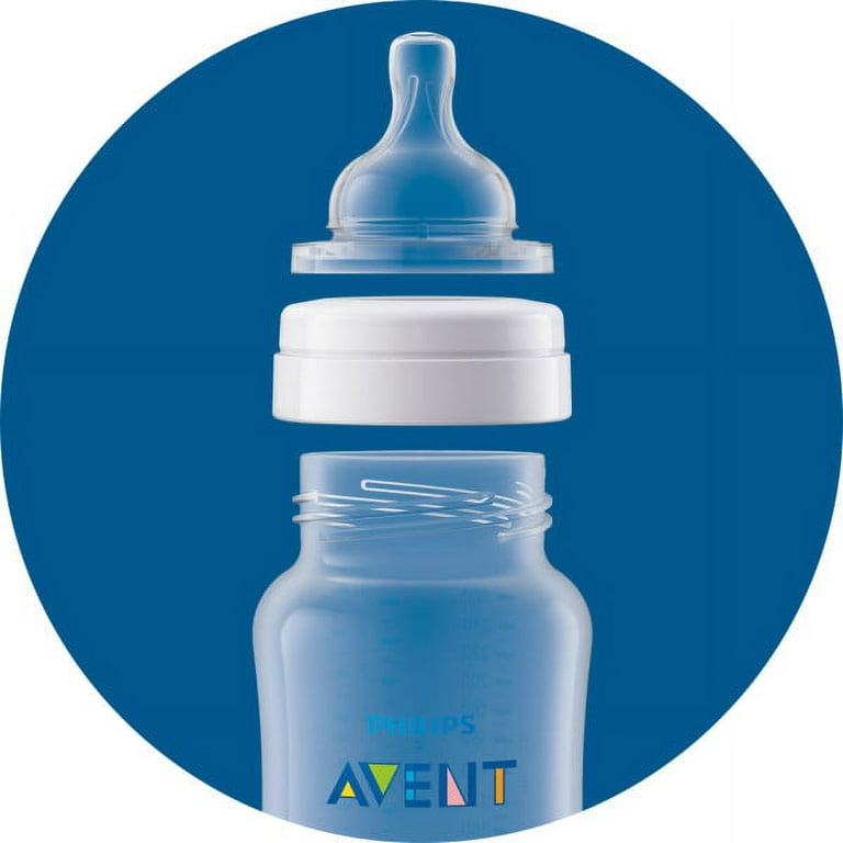 Philips Avent Anti-Colic Baby Bottle - 11 oz, Clear, 3-Pack