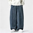 thumbnail image 2 of Gfyviroh Baggy Denim Pants for Men Casual Lightweight Big and Tall Trousers Trendy Streetwear Jeans with Pockets, 2 of 9