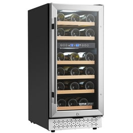 JINJUNYE Bottle Wine Cooler, Wine Fridge Small, Countertop Wine