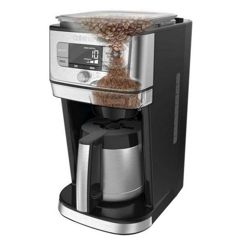 Cuisinart Grind & Brew™ 10 Cup Burr Coffeemaker, Silver, DGB-850 