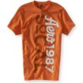 thumbnail image 1 of Aeropostale Hombre Puff Paint So-cal Camiseta Gráfica, Naranja, XX-Large, 1 of 1