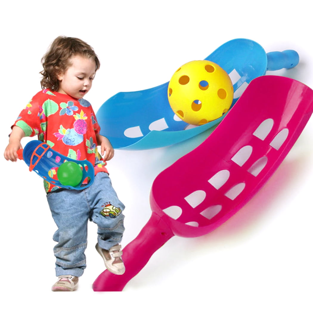 Scoop and Ball Toss Fitness Scoop Ball Set Air Scoop Ball for Kids and