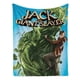 thumbnail image 2 of Jack, el Asesino de Gigantes anti-pilling, suave, ligera, esponjosa y acogedora de lujo para hogar y cocina – Perfecta para niños y adultos,50X70cm, 2 of 6