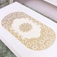 thumbnail image 2 of Abrigo Impermeable 40x85CM Abrigo Bordado Elegante Encaje Mesa Mat, 2 of 6