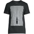thumbnail image 6 of Coca Cola Coke Men's and Big Men's Optic Bottle Graphic T-shirt, 6 of 6