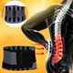 thumbnail image 3 of Cinturón protector de cintura abdominal para aliviar el dolor, cinturón de soporte para la cintura para hombres y mujeres, color negro, talla L, 3 of 14