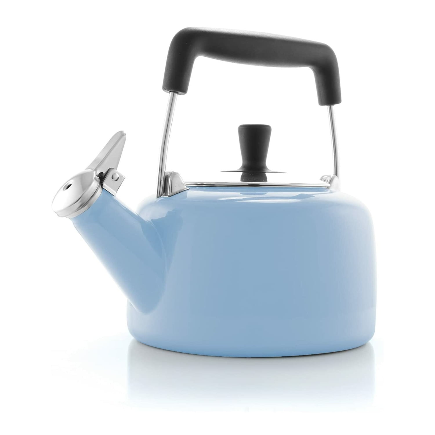 Chantal 1.4Quart EnamelonSteel Sven Tea Kettle (Glacier Blue